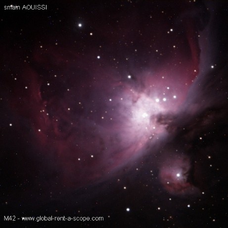 nébuleuse d'Orion M42 ou NGC 1976,